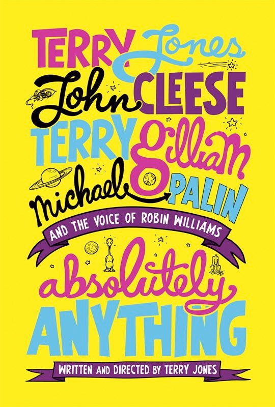 Poster for Monty Python Comedy 'Absolutely Anything'