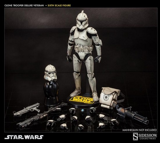 Clone Trooper Deluxe: Veteran The Clone Wars Militaries of Star Wars Sixth Scale Figure