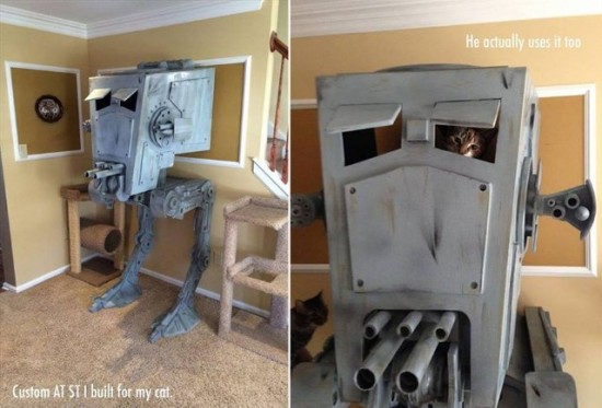 Star Wars AT-ST Cat Playhouse