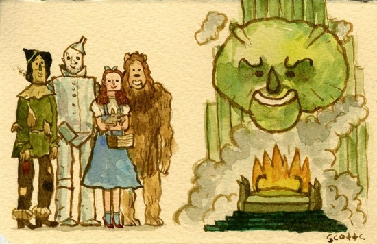 Scott C's Great Showdown tribute to The Wizard of Oz