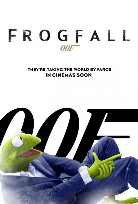James Bond & Spy Thriller Parody Posters for 'Muppets Most Wanted'