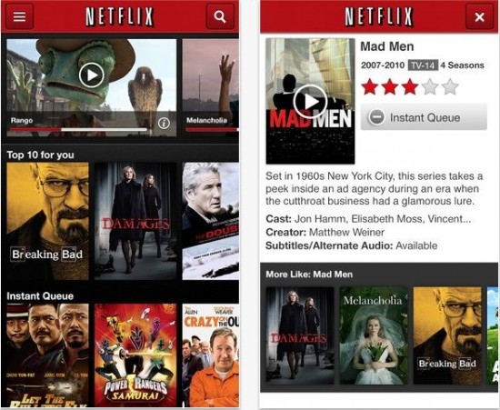 Netflix 4.0 For iOS Updated