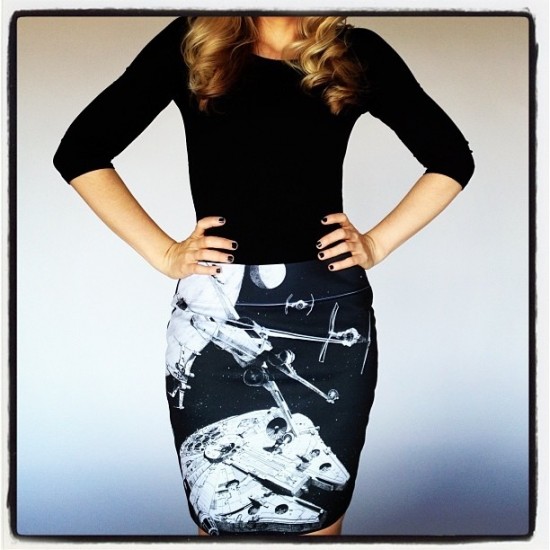 Star Wars pencil skirts