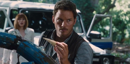 Gyrosphere Jurassic World Chris PRatt