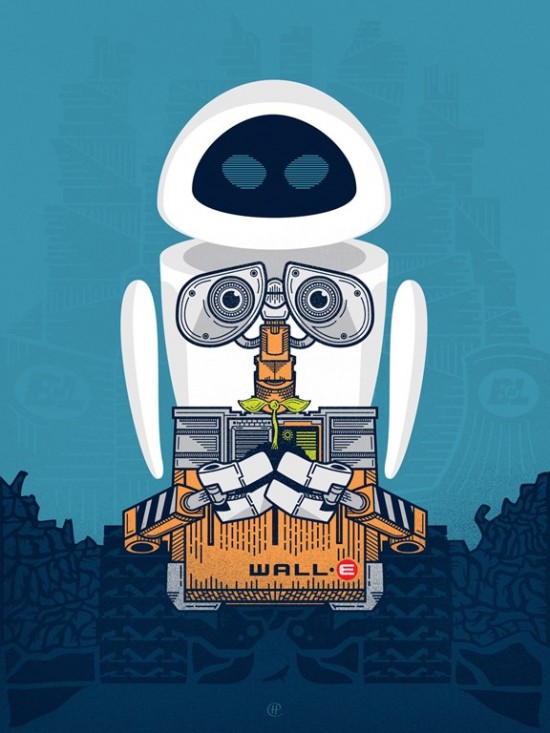 WALL-E poster By: Harlan Elam