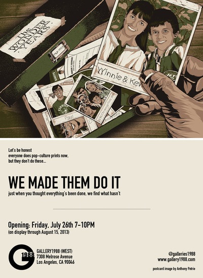 Gallery1988's We Made Them Do It Art show