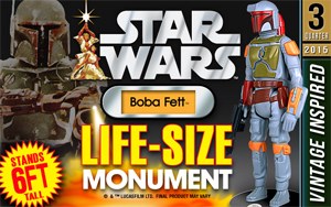Gentle Giant Boba Fett Life Size Vintage Monument