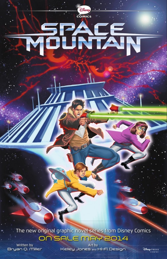 Space Mountain Graphic Novel 