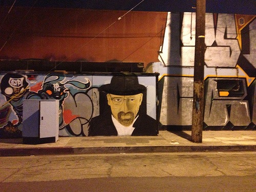 Heisenberg Lives, In Downtown Los Angeles