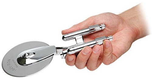 Star Trek Enterprise Pizza Cutter (Stainless Steel) 