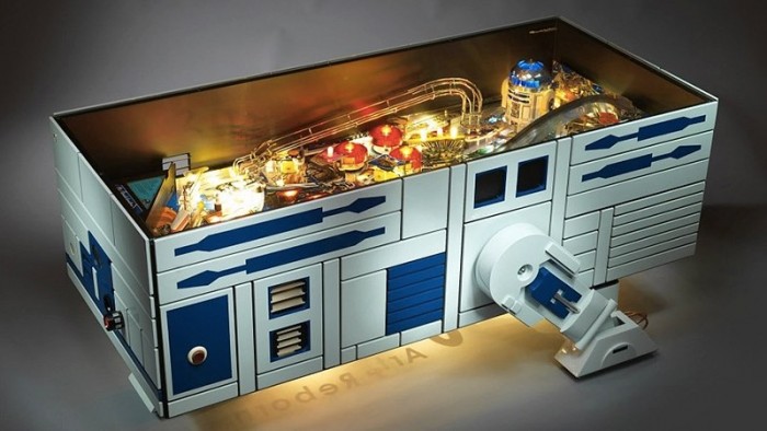 R2-D2 Pinball Machine Coffee Table