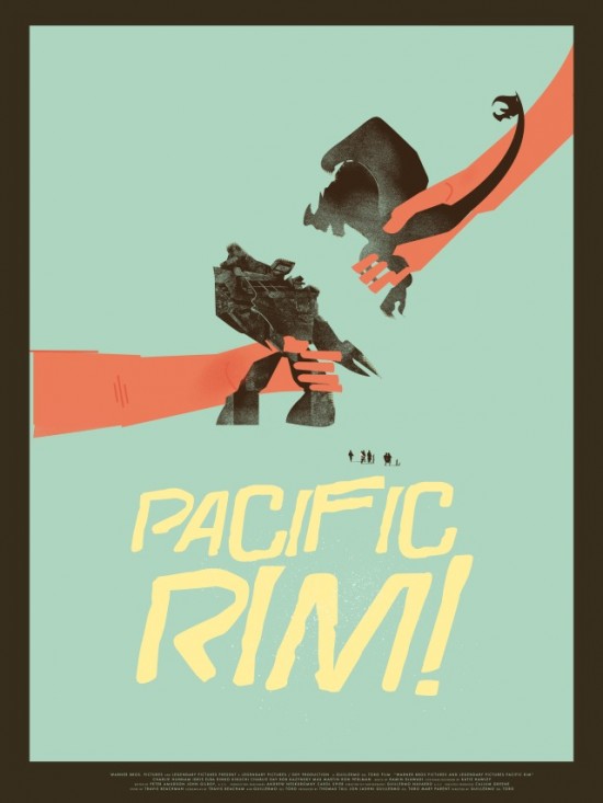 Fernando Reza's Pacific Rim poster