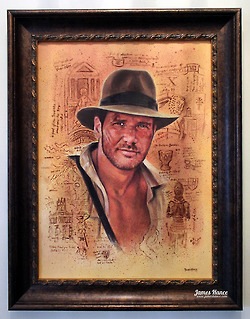 James Hance's Indiana Jones painting