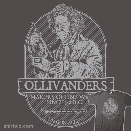 Ollivander's Fine Wands t-shirt