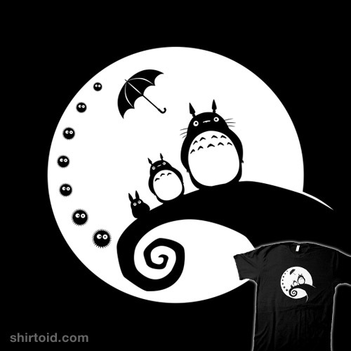 Totoro Before Christmas t-shirt