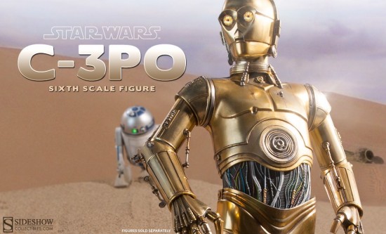 Sideshow C-3PO Sixth Scale Figure Preview