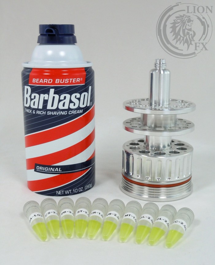 Jurassic Park Barbasol Cryogenics Canister by Lion FX