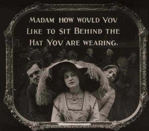 PSAs for movie theatre jerks from a century ago