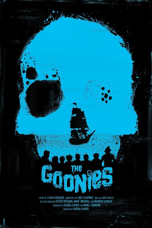 The Goonies poster by Daniel Norris