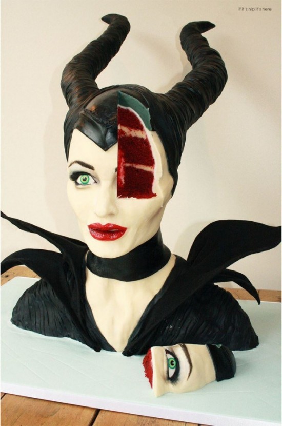 Maleficent Cake