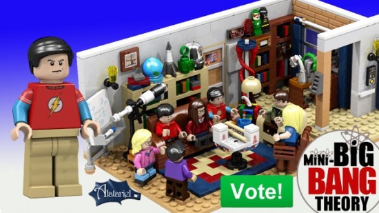 LEGO Big Bang Theory Cast And Apartment Build