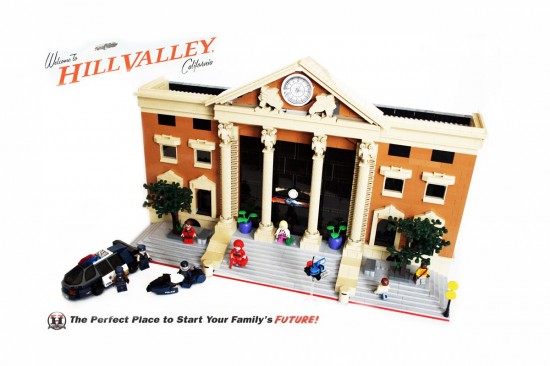 Back to the Future LEGO 2015 Hill Valley Clock Tower 