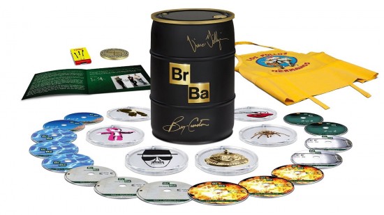 Breaking Bad: The Complete Series (Signed Limited Edition Gold Barrel) [Blu-ray]