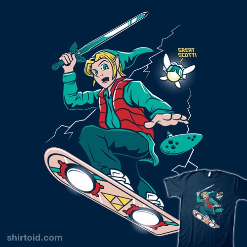 A Link To The Future t-shirt