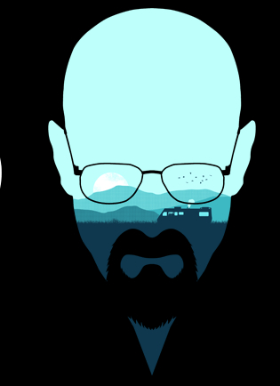 Breaking Bad-inspired design "Heisenberg".