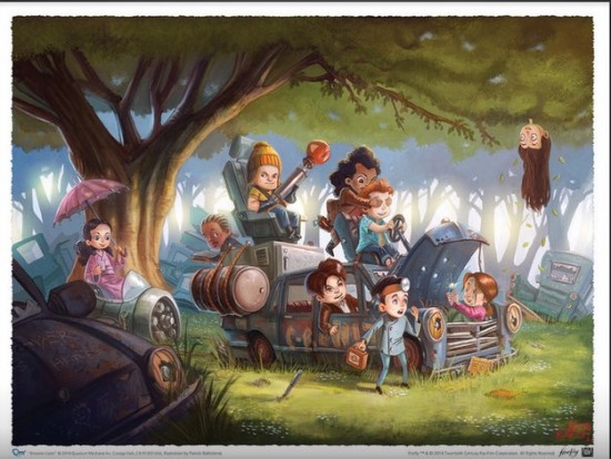 Firefly's Little Rascals print by Patrick Ballestero $15