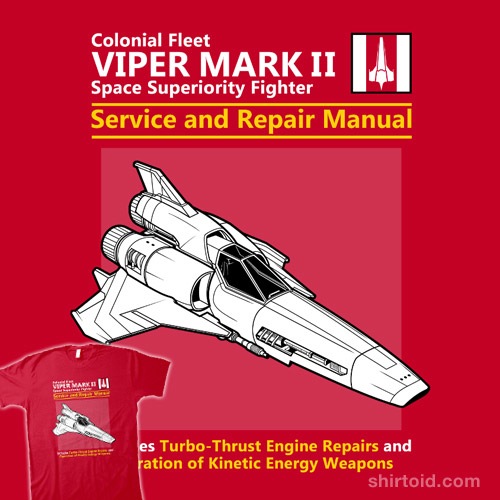 Viper Mark II Service and Repair Manual t-shirt