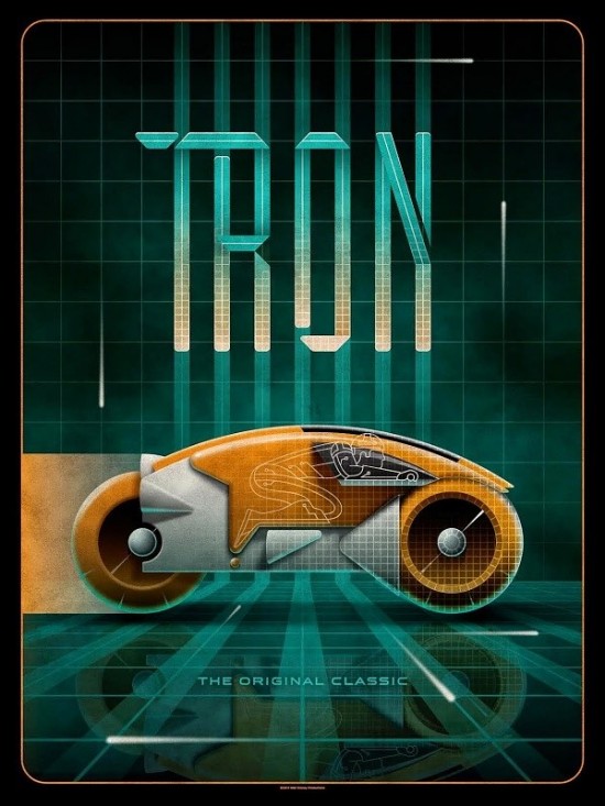 DKNG Studios' Tron poster