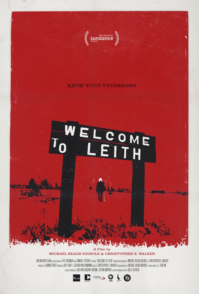 'Welcome To Leith' poster