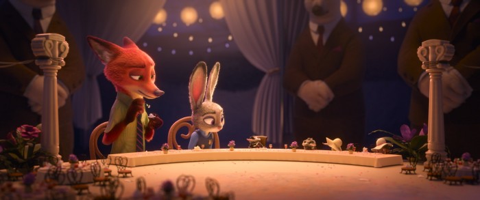 Zootopia - dinner table