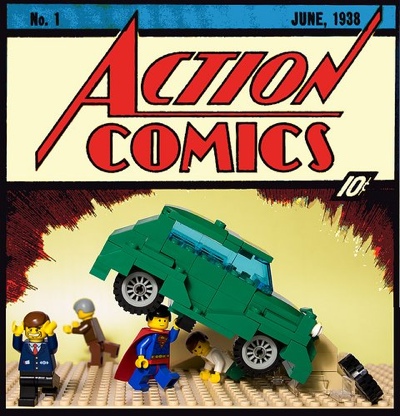 Action Comics #1 Lego