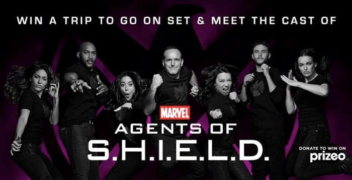 Agents of SHIELD Set Visit Contest