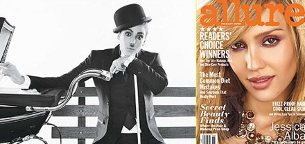 Jessica Alba as Charlie Chaplin