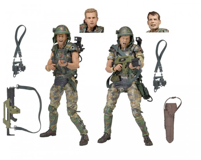 Aliens - Hicks and Hudson Action Figures