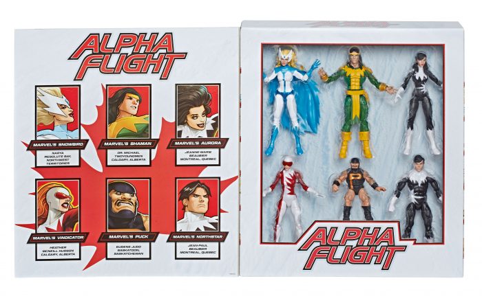 Alpha Flight Marvel Legends Figures