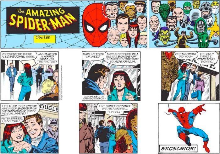 Final Amazing Spider-Man Comic Strip