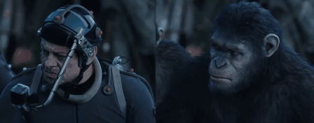 Ceasar and Koba from Dawn of the a Planet of the Apes