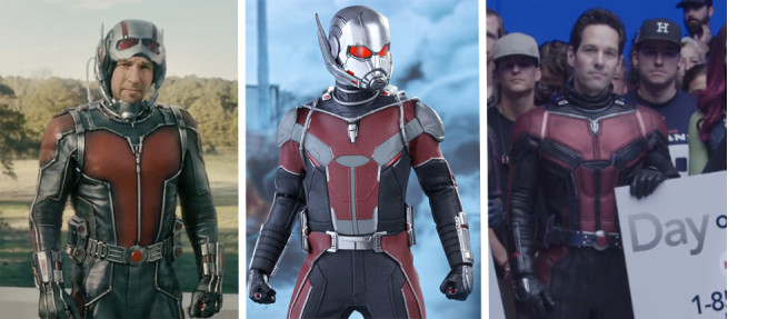 Ant-Man Suit Evolution