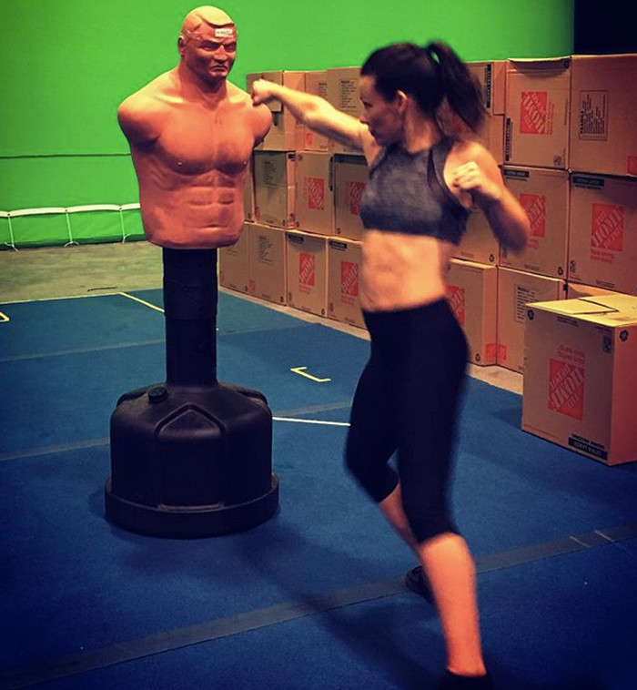 Ant-Man and the Wasp - Evangeline Lilly Training