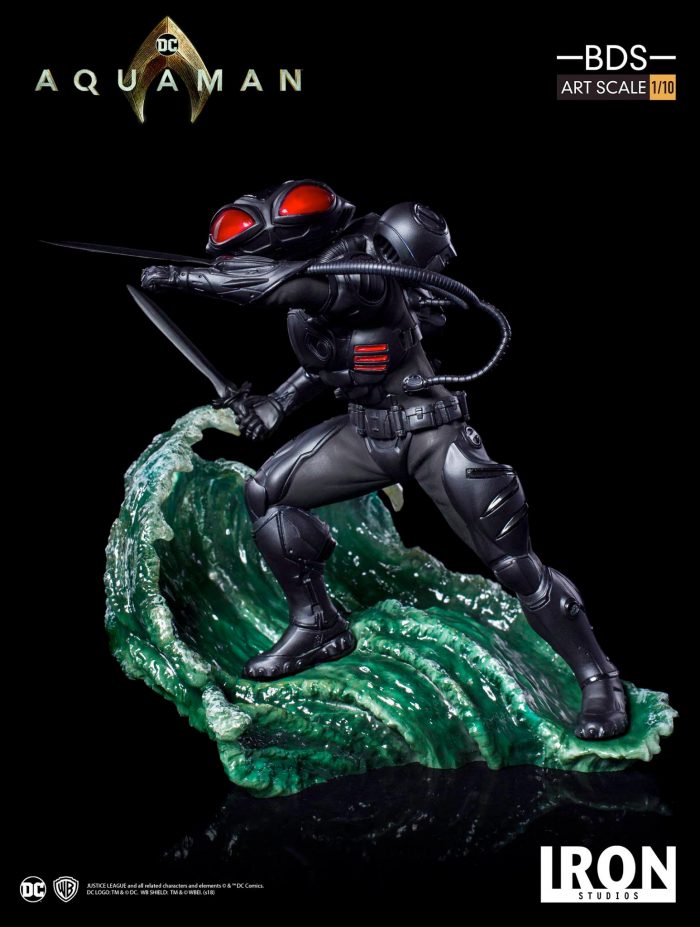 Aquaman - Black Manta - Iron Studios Statue