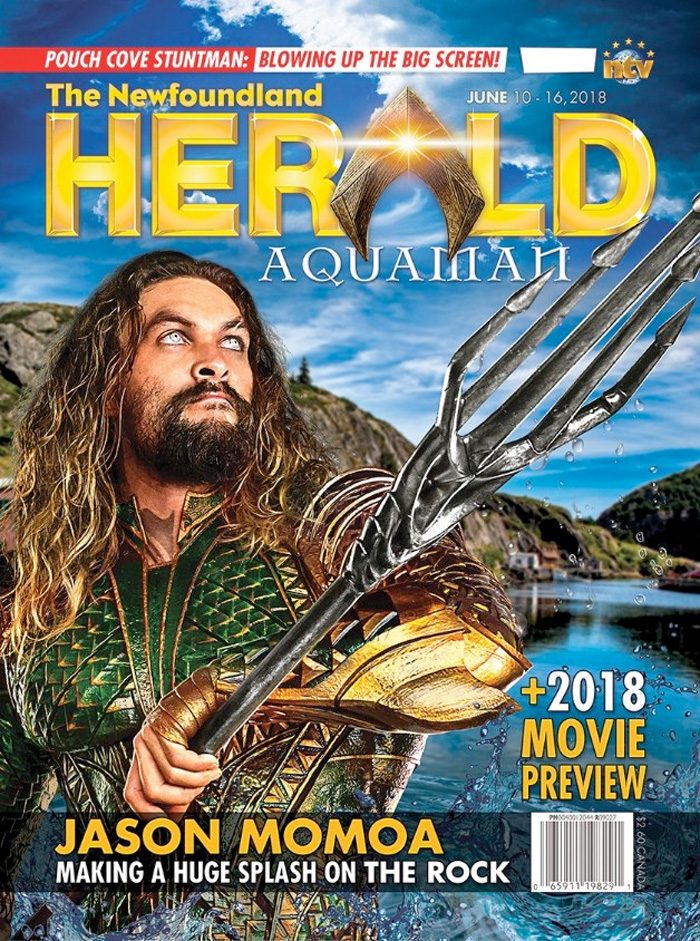 Aquaman Magazine Cover