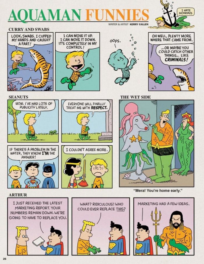 Aquaman MAD Magazine Funnies