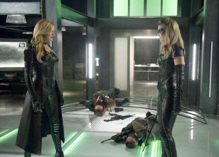 Arrow - Black Canary vs Black Siren