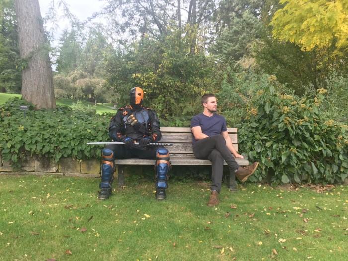 Arrow - Deathstroke - Set Photo