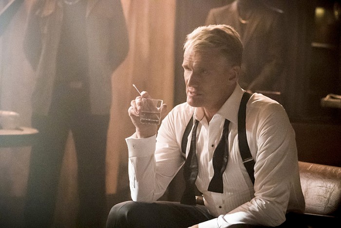 Dolph Lundrgren on Arrow