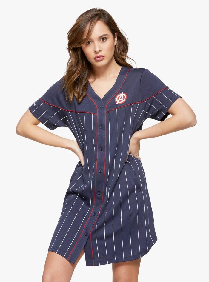 Avengers Baseball T-Shirt Dress